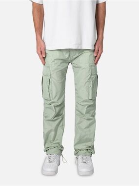 Men's MNML Light Green Cargo Pants
